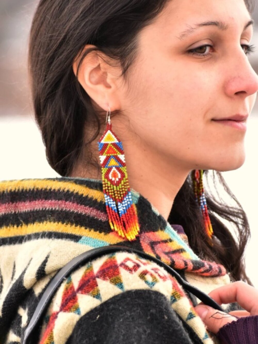 Native American Beaded Earrings
